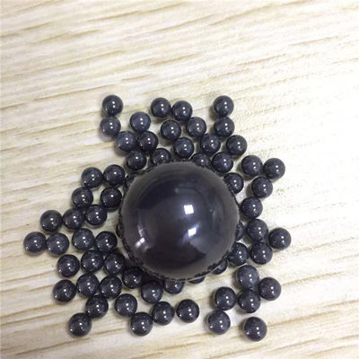 De Zwarte die van de slijtageweerstand Ceramische het Nitride Ceramische Malende Bal machinaal bewerken van het Delensilicium