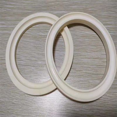 Breukalumina Ceramische Slijtvaste Ringen met hoge weerstand 3.9g/Cm3