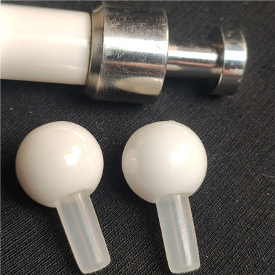 CNC de Draaibank Machinaal bewerkte Ceramische Zuiger 0.5um van het Precisie5500mpa Zirconiumdioxyde