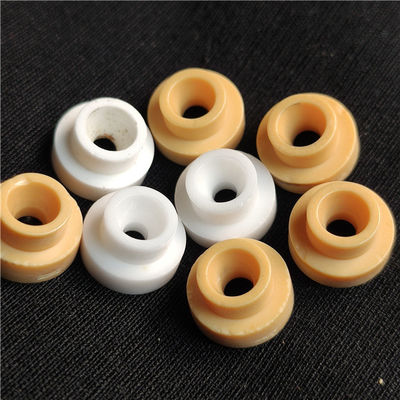 Witte ZrO2 die Ceramische Delenmisting Opgepoetste Zirconiumdioxyde Ceramische Pijp machinaal bewerken