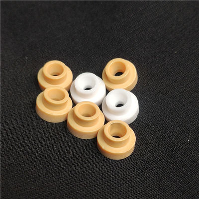 Witte ZrO2 die Ceramische Delenmisting Opgepoetste Zirconiumdioxyde Ceramische Pijp machinaal bewerken