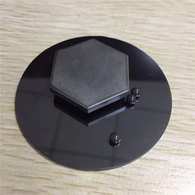 Slijtageweerstand die Ceramische het Nitride Ceramische Bal machinaal bewerken van het Delen Zwarte Silicium