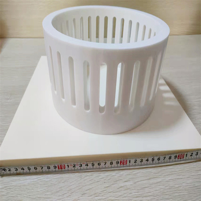 Weerstandsalumina Ceramische Plaat Vlotte Oppervlakte op hoge temperatuur