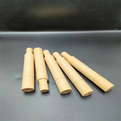 Het gele Gestabiliseerde Magnesium Op hoge temperatuur van Zirconiumdioxyde Ceramische Buizen