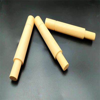 Het gele Gestabiliseerde Magnesium Op hoge temperatuur van Zirconiumdioxyde Ceramische Buizen